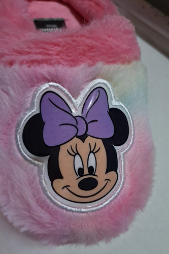 Pantufla De Niña Con Chiporro Minnie Mouse Y Daysi Original