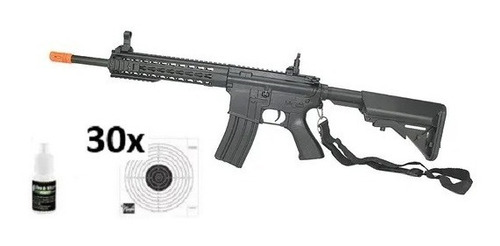 Imagem 1 de 5 de Rifle Airsoft Cyma M4a1 Ris Cm 515 Aeg Black 6 Mm