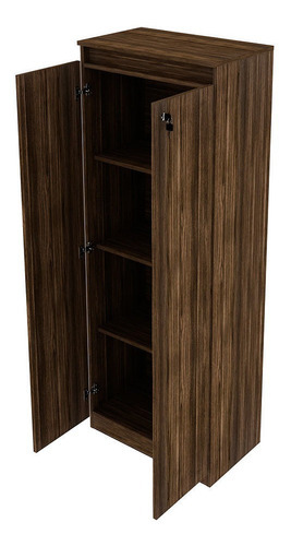 Armário Multiuso 02 Portas Me4151 Nogal Tecnomobili