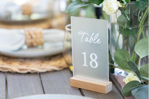 Numeros De Mesa Para Recepcion De Boda, Numeros De Mesa De B