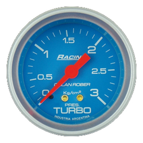 Manometro Presión Turbo Racing 52mm Orlan Rober 3 Kg