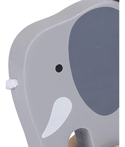 Hape Elephant Wooden Push And Pull Juguete Para Niños Pequeñ