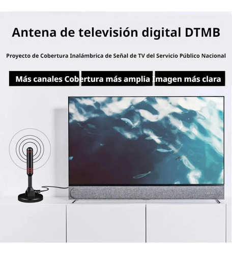Receptor De Señal De Tv Digital Hd Para Interiores