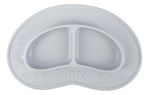 Nuby Sure Grip Miracle Mat, Libre De Bpa, 6+m, Gris