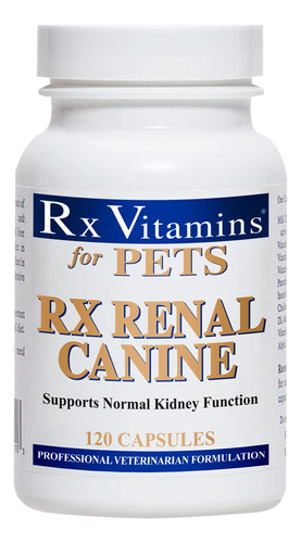 Rx Renal Canine 120 Caps Por Rx Vitamins