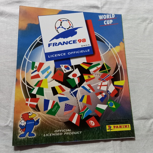 Album Mundial Futbol Panini La Nacion Años 90 98 