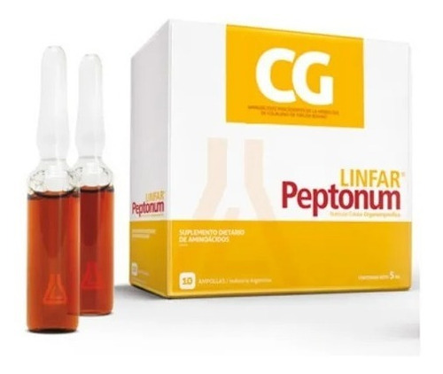 Linfar Peptonum Cg Colágeno - Ampollas Con Peptonas