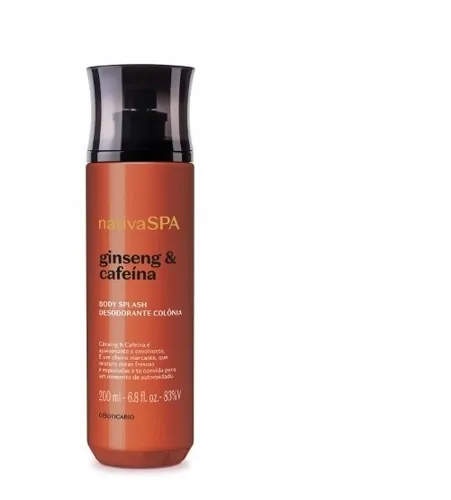 Giseng & Cafeína Splash Desodorante Colônia - O Boticário
