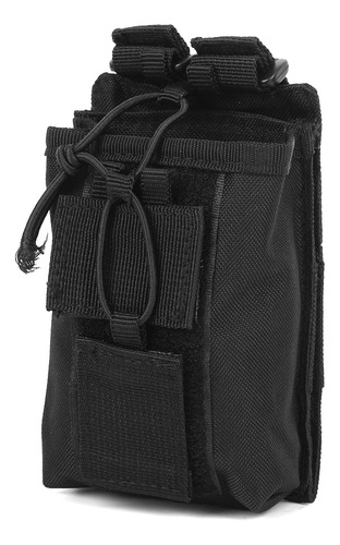 Funda Doble De Nailon Impermeable Para Radio Tactic Military