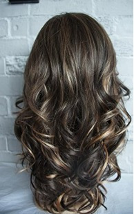 Peluca Cabello Ondulado De Moda