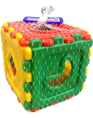 Cubo Didactico Encastrable Juguete Aprender Niño Jugar X5
