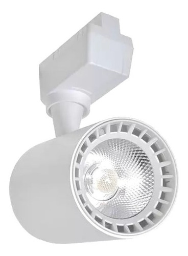 Imagem 2 de 5 de Spot Para Trilho Eletrificado 10w Branco Quente 3000k
