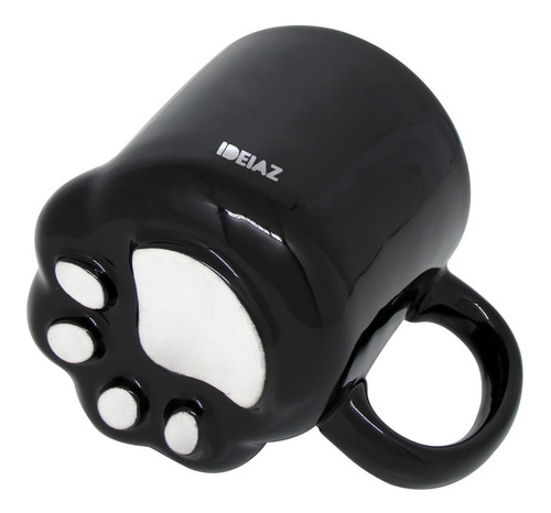 Imagem 3 de 7 de Caneca 3d Pata De Gato Miau 300ml - Gatinha - Ideiaz