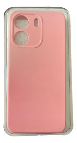 Case Funda Protectora De Silicona  Redmi 13c Rosado