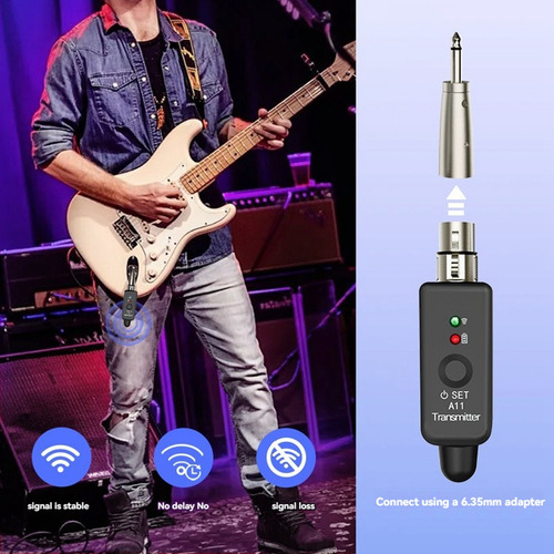 Sistema Inalámbrico Crystally-micphone Wireless Trans