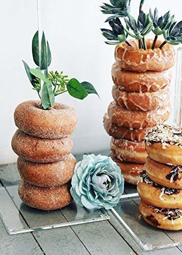 Soporte De Acrílico Para Donas, 6 Piezas, Extraíble, ...