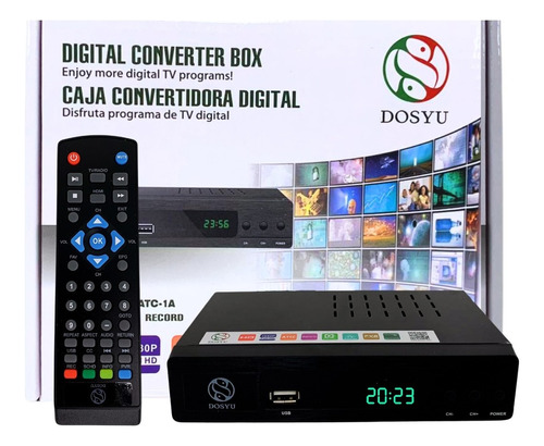 Decodificador Convertidor Señal Analoga A Digital Full Hd Tv