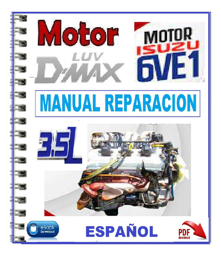  Motor Luv Dmax 6ve1-3.5l Manual De Taller 2005/2016