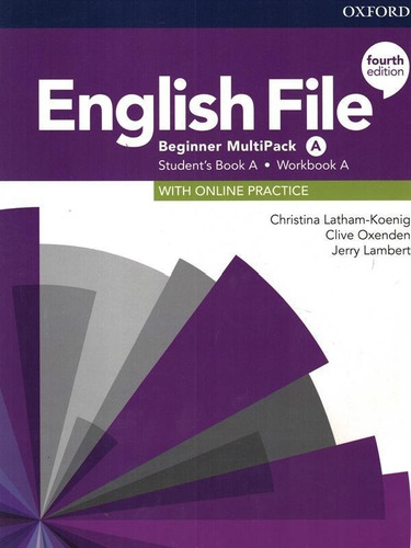 English File Beginner A Sb/wb Multipk - 4th Ed.