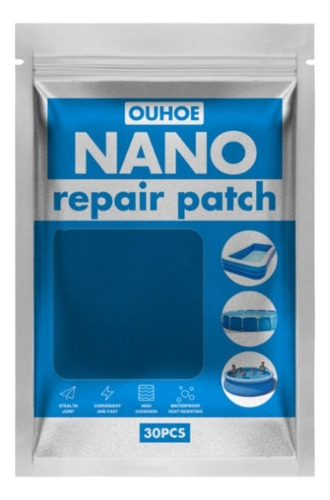 20 Piezas De Parche Transparente Para Reparar Colchas .
