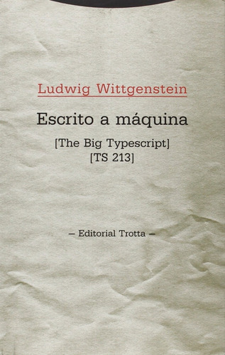 Escrito A Máquina. The Big Typescript Ts 213