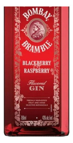 Pack De 12 Ginebra Bombay Bramble 700 Ml