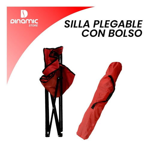 Imagen 3 de 6 de Sillas Camping Plegable Director Playa Con Posa Vaso