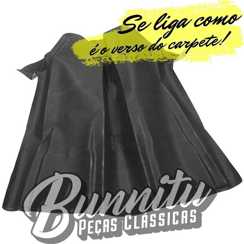 Tapete Carpete Cinza Escuro Fusca 78 79 80 81 82 83 84 85 86