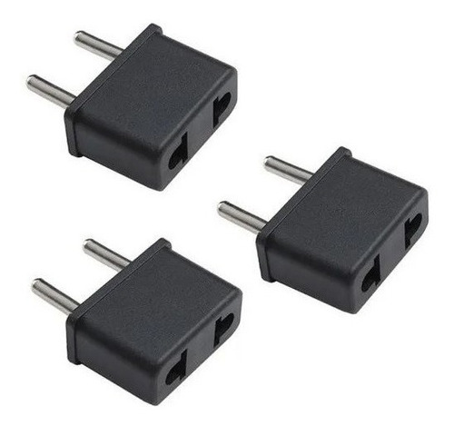 Adaptador Enchufe Americano A Enchufe Nacional  Pack 3