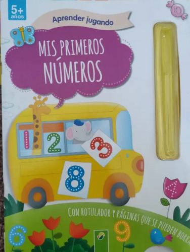 Libro Infantil Para Colorear  - Mis Primeros Numeros