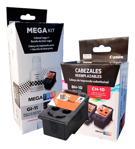 Cabezal Negro Bh-10 Canon G5010,g6010,g7010,g2160,g3160