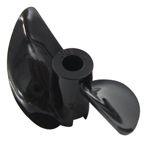 2x Hélices Externas De Barco Rc 30mmx3cm 30mmx3cm Preto