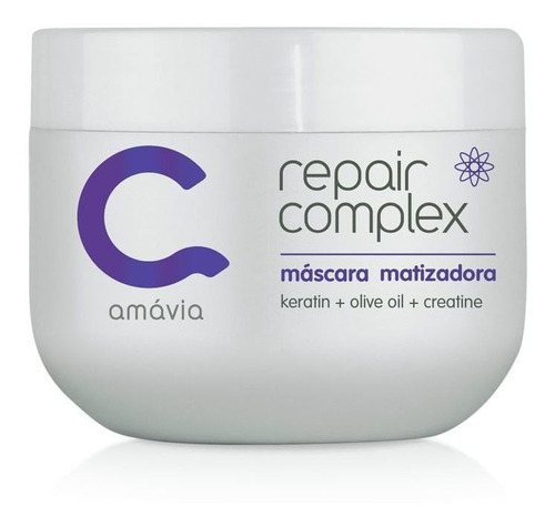 Repair Complex Mascara Matizadora Violeta Creme Amavia 300g