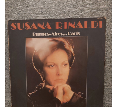 Disco Vinilo Lp Susana Rinaldi Buenos Aires Paris 1979 Colec