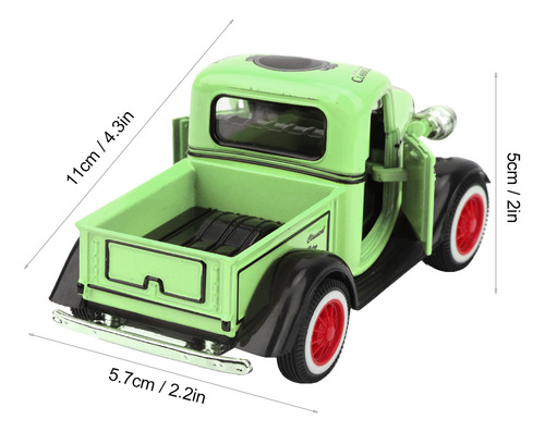 Modelo De Camioneta, Modelo De Camión Retráctil De Aleación,