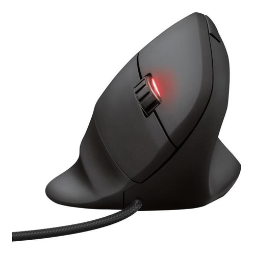 Mouse vertical Trust  Rexx GXT 144 preto