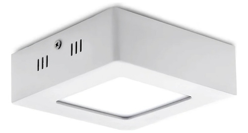 Panel Plafon Led Cuadrado 6w Aplicar