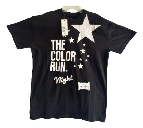 Polera The Color Run Night. Xl