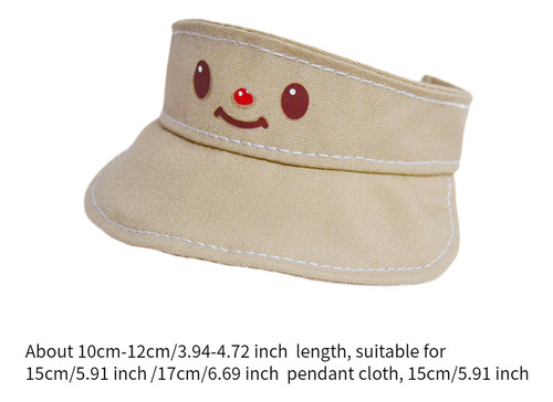 Sombrero Con Visera Para Muñeco De Peluche, Accesorios Oso