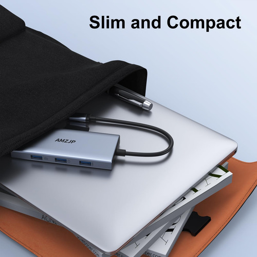 Hub Usb C Displayport, Usb C A Displayport Adaptador Usb C D