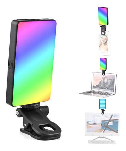 Lámpara De Fotografía W140rgb Streaming Andoer Video Pocket