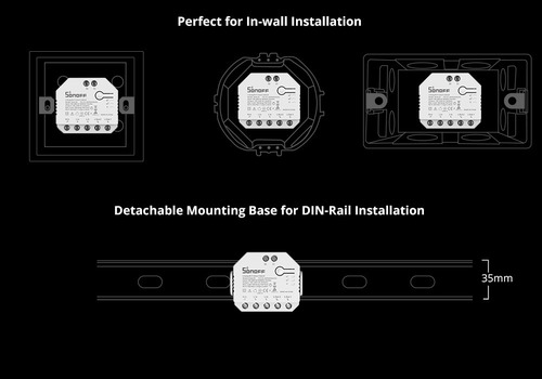 Interruptor Wifi Sonoff Dual R3 Control Persianas O Consumo