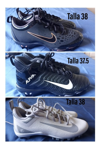 Imagen 1 de 4 de Zapatos De Beisbol Tacos Nike Para Niños.