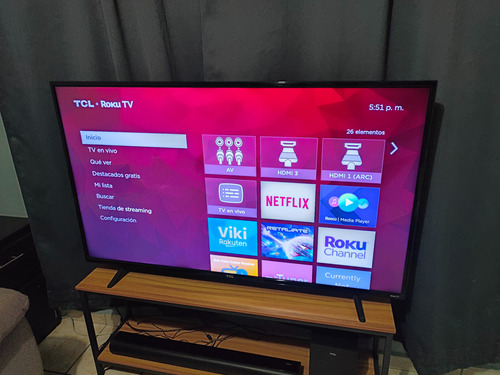 Smart Tv Tcl 55  Class 4k 2160p Hdr Roku Led Tv 55s401