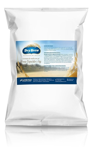 Dme - Extrato De Malte Pilsen Seco Dry Brew 1kg