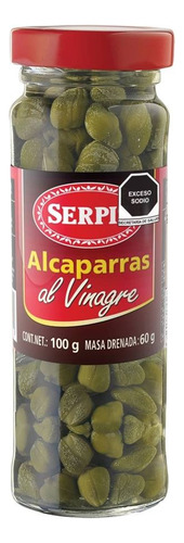 2 Pza Alcaparras Serpis Al Vinagre 100 G