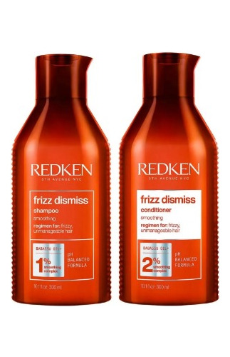 Redken Frizz Dismiss  Dúo Shampoo 300 Ml + Conditioner 300 