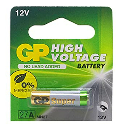 Pila Alcalina Gp 27a 12v (pack 2)