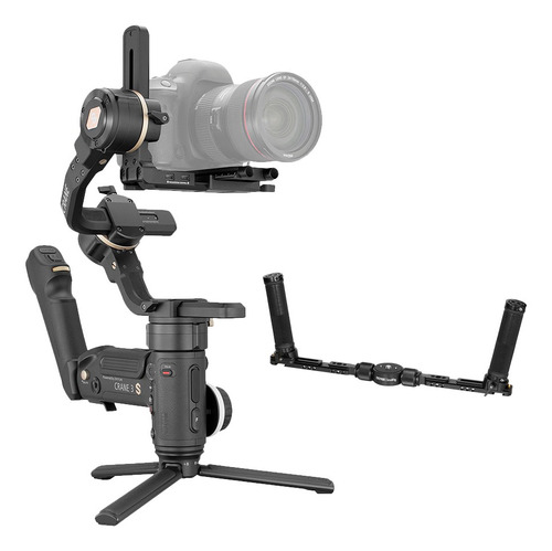 Imagem 1 de 6 de Estabilizador Crane 3s Zhiyun E Punho De Mão Duplo