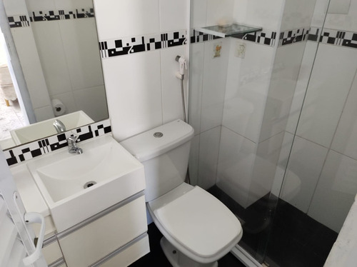 Imagem 7 de 14 de Apartamento 1 Minuto Praia Pitangueiras - Guarujá C/garagem